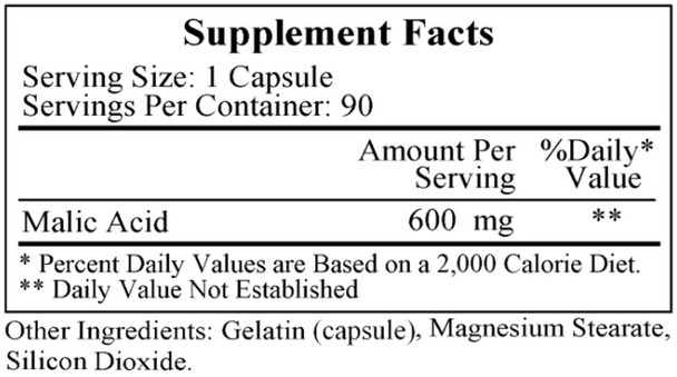 Ecological Formulas/Cardiovascular Research Malic Acid