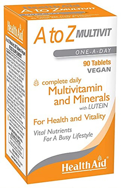 Healthaid A To Z Multivit - 90 Vegetarian Tablets