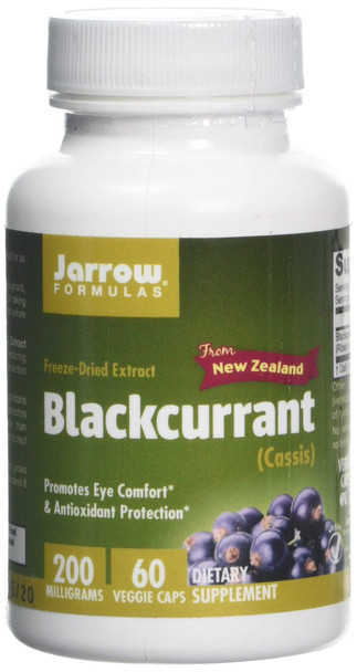 Jarrow Formulas Blackcurrant, 200mg - 60 Vcaps, 60 Capsules