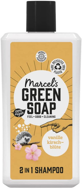 Marcels Green Soap 2In1 Shampoo Vanilla & Cherry Blossom 500Ml