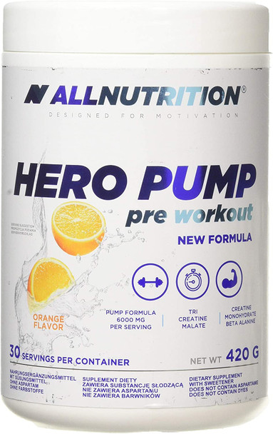 Allnutrition Hero Pump, Orange 420g