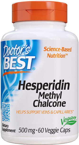 Doctor'S Best Best Hesperidin Methyl Chalcone, 500Mg - 60 Vcaps