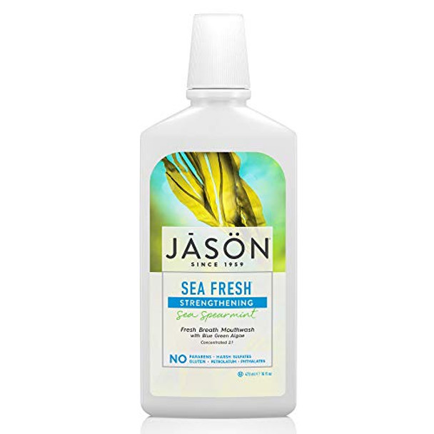 Jason Bodycare Sea Fresh Strengthening Sea Peppermint Mouthwash 480ml