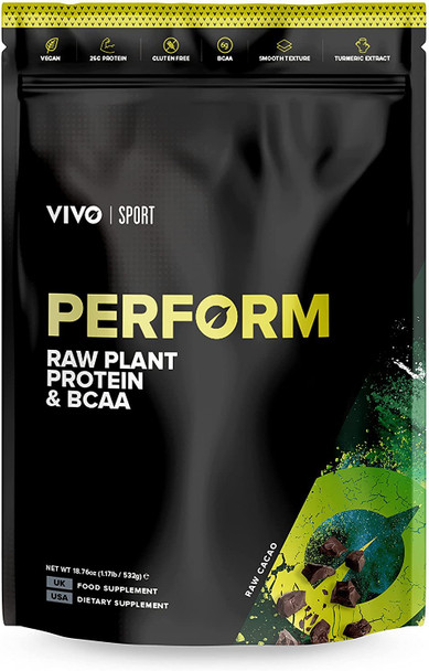 VIVO LIFE Perform Raw Cacao Protein, 532 Grams