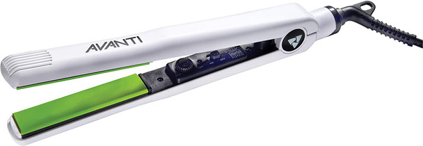 Avanti Mid-Sized Ceramic Compact Flat iron with 0.75 inch wide plates