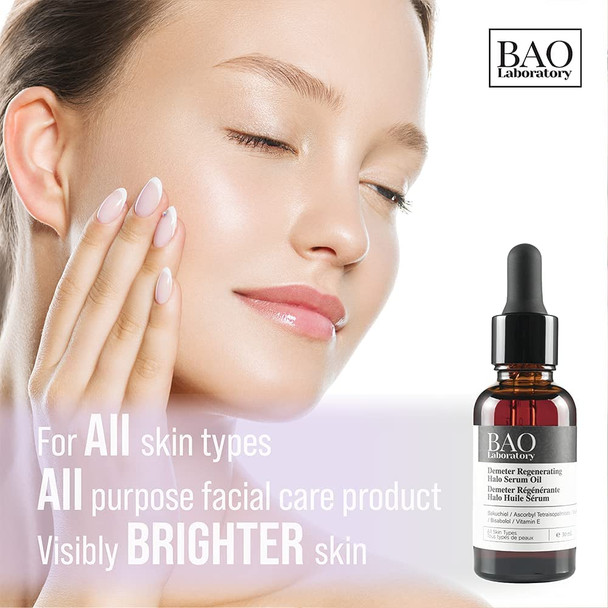 BAO Demeter Regenerating Halo Serum Oil| Face Serum oil, Regenerating, Smoothing, Brightening, For all Skin types (30ml)