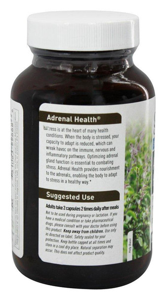 Gaia Herbs Adrenal Health Liquid Phyto-Caps, 120 Vegetarian Capsules