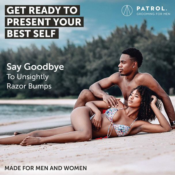 Bump Patrol Original Formula After Shave Bump Treatment Serum - Razor Bumps, Ingrown Hair Solution for Men and Women - 4 Ounces