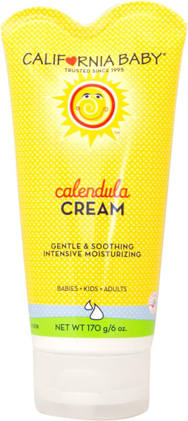 California Baby Calendula Cream Tube New Size 6 Ounces