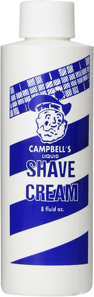 Campell Soap Concentrate liquid Shave Cream, 8 Ounce