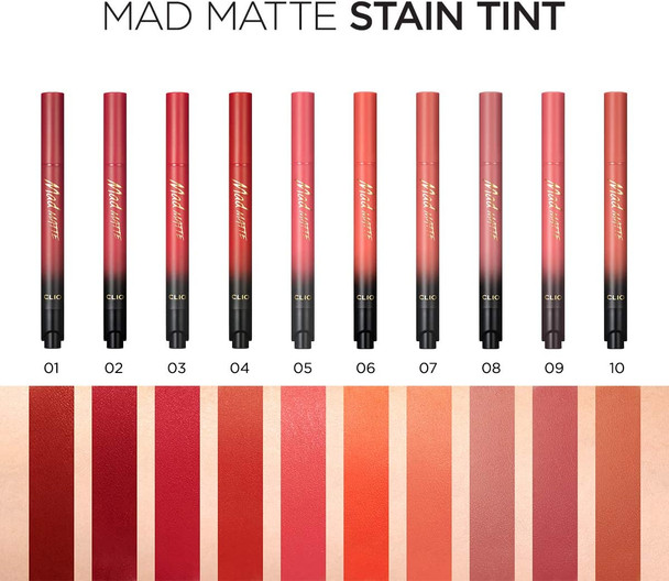 CLIO Mad Matte Stain Tint (03 HEART POINT)