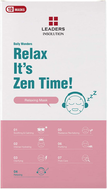 Daily Wonders Relax It's Zen Time! Relaxing Mask