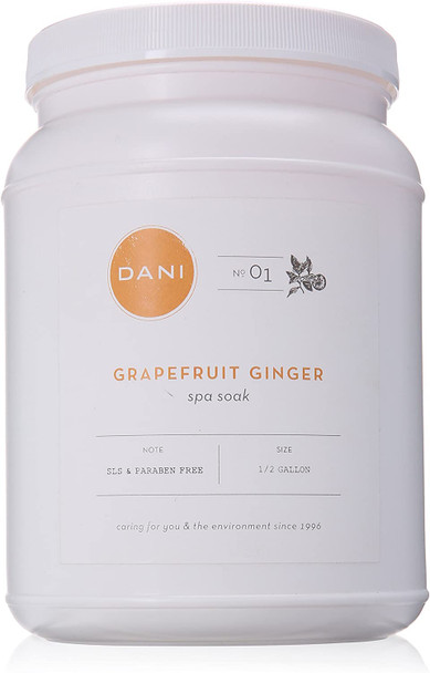 Dani Naturals Mineral Spa Soak Grapefruit Ginger 64 Ounces