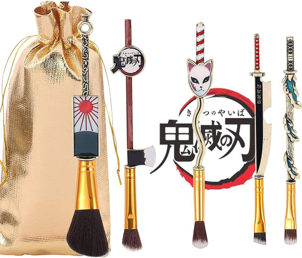 Demon Slayer Makeup Brush 5pcs