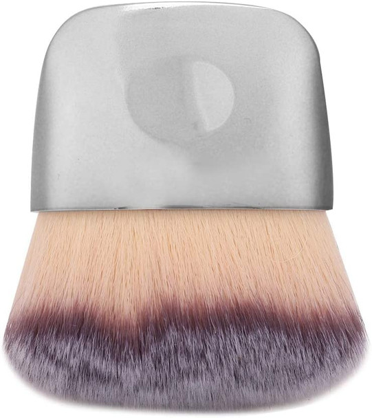 DEWIN Loose Powder Brush - Blush Brush Mini Multi-Functional Makeup Brush Portable Soft Hair Loose Powder Blush Brush Beauty Tool (Sliver)