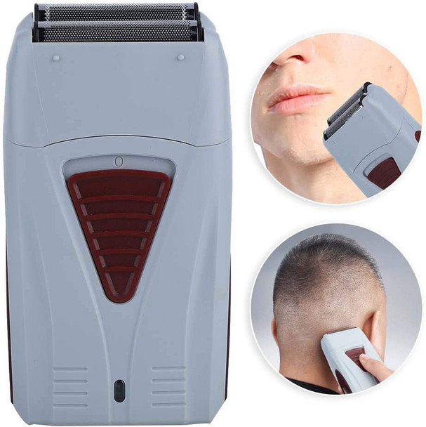 Electric Shaver, Rechargeable Beard Shaving Trimmer Hair Clipper Electric Shaving Cordless Shaver Grooming Kit Cutting Machine Hairdressing Tool for Men Bald Head Mens Beard