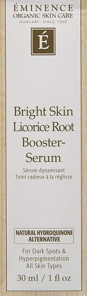 Eminence (EMIQA) Eminence Bright Skin Licorice Root Booster-serum, 1 Oz, 1 ounces Eminence (EMIQA) Eminence Bright Skin Licorice Root Booster-serum, 1 Oz, 1 ounces