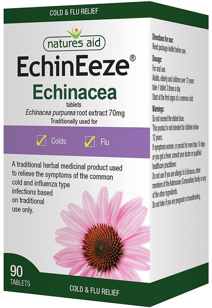 Natures Aid Echineeze 90 Tablets (Pack Of 2)