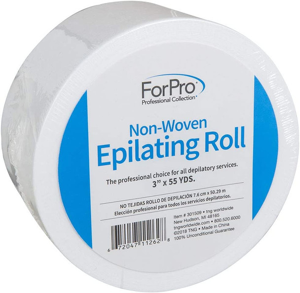 For Pro Non-Woven Epilating Roll, 3 Inch x 55 Yard