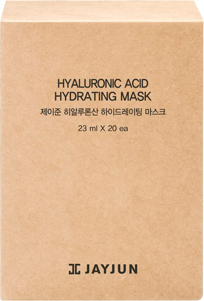 Hyaluronic Acid Hydrating Mask, Pack of 20 sheets