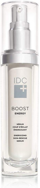 IDC Dermo - BOOST ENERGY - Day & Night Energizing Skin Rescue Serum with Vitamin B3, C & E - Restore Skin Energy, Radiance & Vitality - 30 mL / 1 fl. oz.