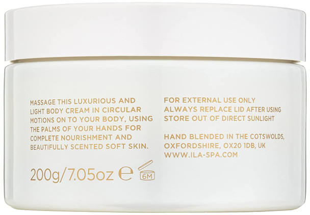 ila-Spa Body Cream for Glowing Radiance, 7.05 Ounces