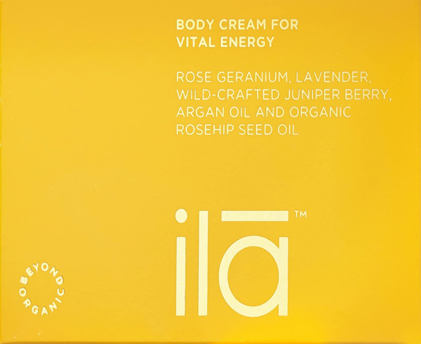 ila-Spa Body Cream for Vital Energy, 7.05 Ounces