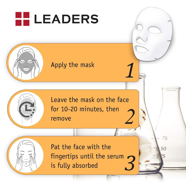 Korean Face Masks Skin Care, Rejuvenating, Hydrating, Moisturizing, Aquaringer Skin Clinic Facial Sheet Masks For Women Men By Leaders Insolution (10-Pack)