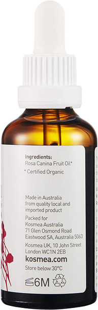 Kosmea Certified Organic Rose Hip Oil 42ml