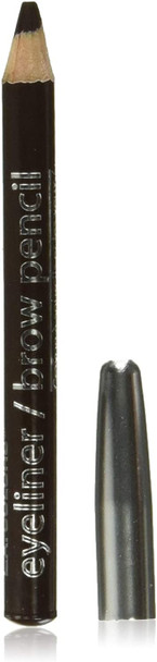 L.A. Colors 2-Piece Eyeliner/Brow Pencil with Sharpener, Dark Brown