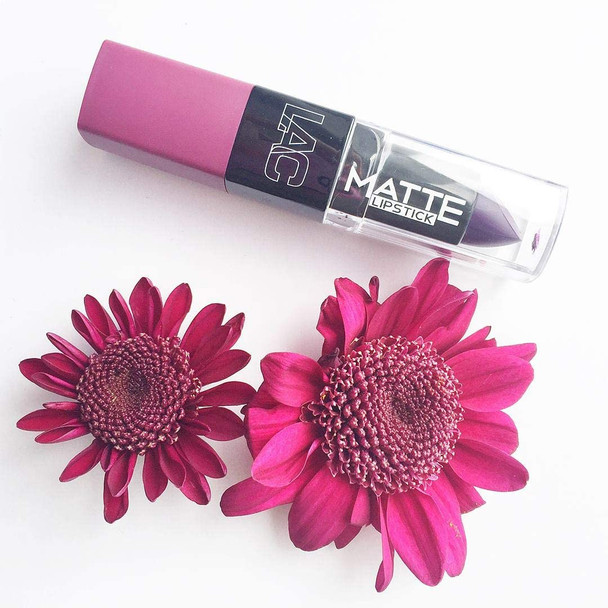 L.A. Colors Matte Lipstick, Entice, 0.04 Oz