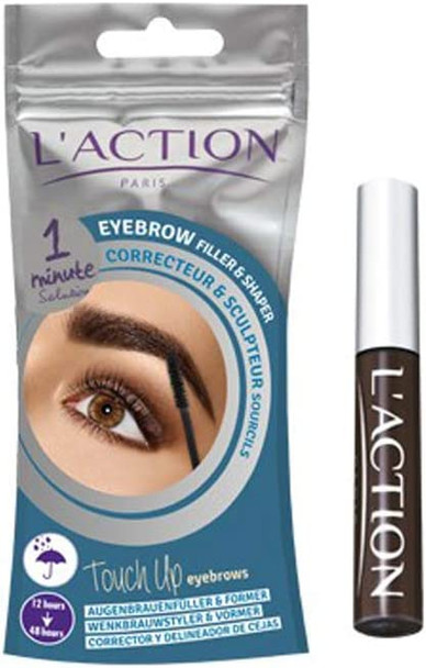 L'Action Paris Eyebrow filler and shaper Dark Brown