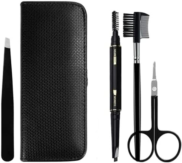 LHKJ Eyebrow Care Tools Kit, Makeup Tool Kit for Men and Women