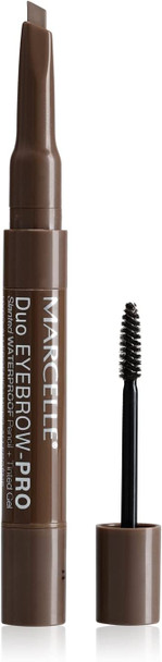 Marcelle Duo Eyebrow-PRO, Brunette, Hypoallergenic and Fragrance-Free, 3.2 g