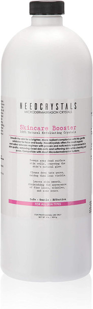 Microdermabrasion Crystals (4 lb, 120 Grit) All-Natural Rejuvenating Skin Face Exfoliator Treatment for Dull or Dry Skin, Wrinkles, Blemishes, Scars & More by NeedCrystals