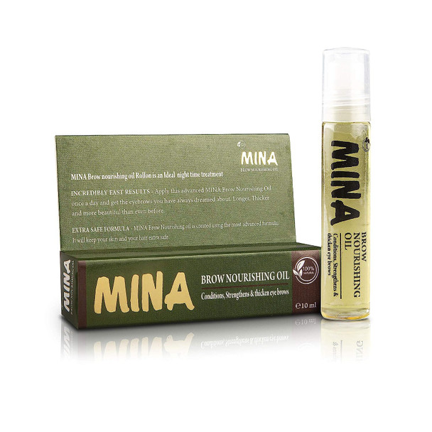 Mina Brow Conditioning And Eyebrow Growth Enhancer Nourishing Oil (10 Ml)