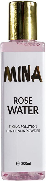 MINA Rose Water Fixing Solution for Eyebrow Tint 200 ml