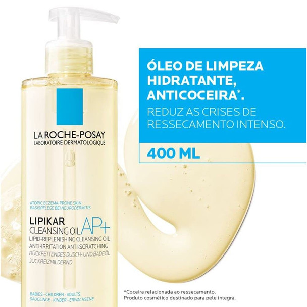 La Roche-Posay Lipikar Cleansing Oilap+Anti-Irritation Body Wash 200Ml