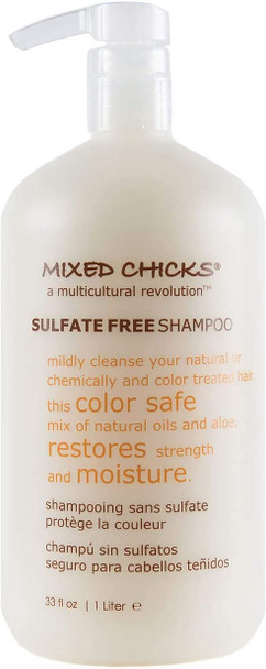 Mixed Chicks Sulfate-free Shampoo, 33-Ounce/1-Liter (MXSULFSHP1000)