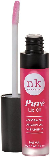 Nicka K Pure Lip Oil - Raspberry, 0.09 Pounds