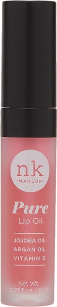 Nicka K Pure Lip Oil - Strawberry, 0.09 Pounds