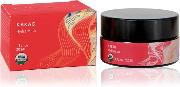 Nourishe Kakao Hydra Face Mask for Nourishing Hydration, Deep Cleansing Facial Treatment, 30 Milliliters, 1 Fluid Ounce