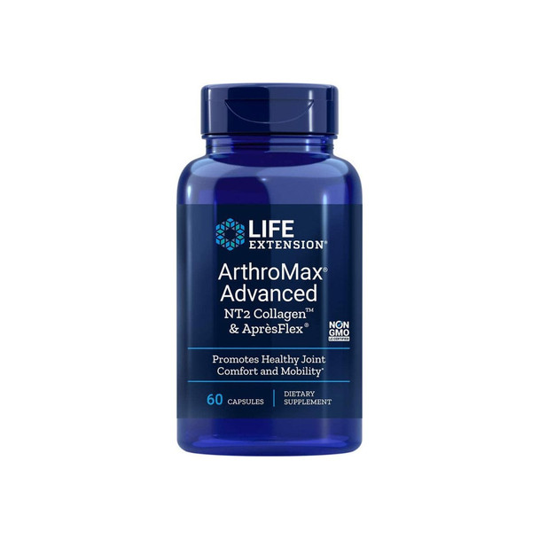 Life Extension - ArthroMax Advanced, NT2 Collagen & ApresFlex, 60 Vegetarian Capsules