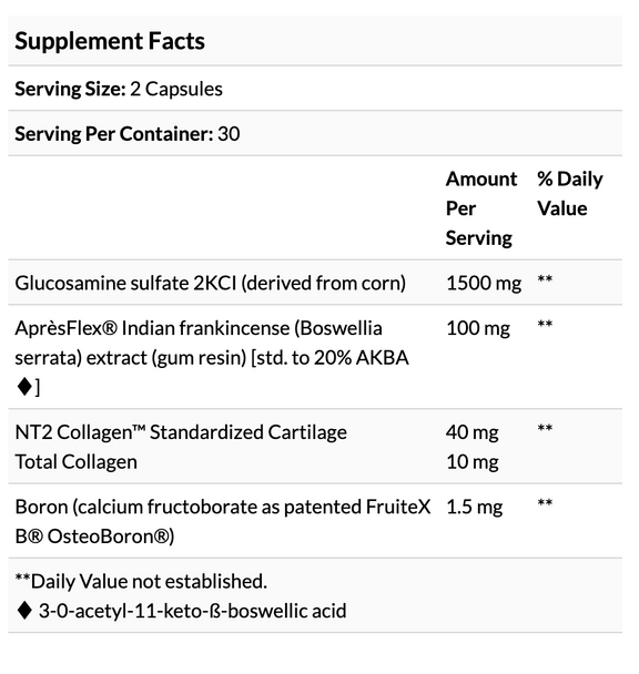 Life Extension - ArthroMax Advanced, NT2 Collagen & ApresFlex, 60 Vegetarian Capsules