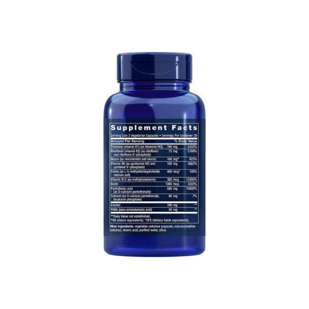 Life Extension - BioActive Complete B-Complex, 60 Vegetable Capsules