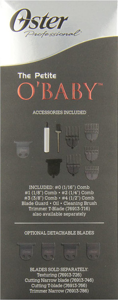 Oster 76988-310 O'Baby T Blade Clipper/Trimmer