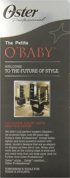 Oster 76988-310 O'Baby T Blade Clipper/Trimmer
