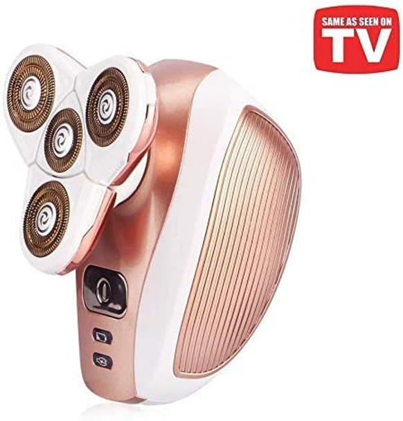 Painless Leg Hair Removal for Women - Rechargeable Waterproof Instant Hair Remover for Body Arm Legs Face Lips Bikini