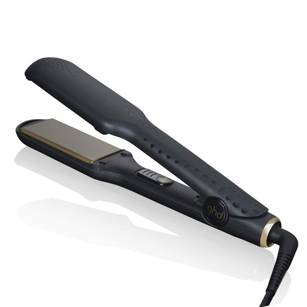 ghd Max Hair Straightener, Ceramic Flat Iron, Professional Hair Styler, Black