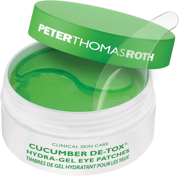 Peter Thomas Roth Cucumber De-Tox, Hydra-Gel Eye Patches, 30 Pairs/60 Patches